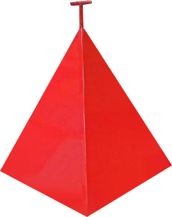 Пирамида для пожарного гидранта 950х1150х950