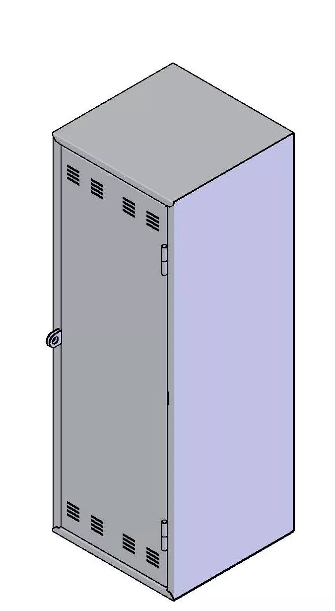 Шкаф металлический для баллонов ШБ-1